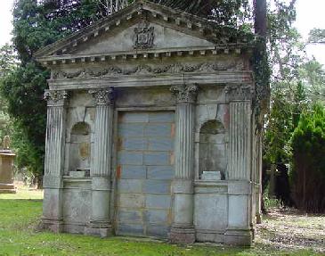 Wood mausoleum, Brookwood Cemetery