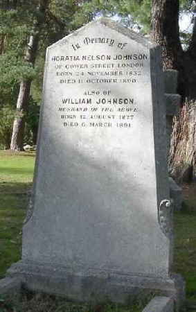 The Grave of Horaita Nelson Johnson, Brookwood Cemetery