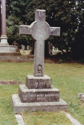 Grave of Alexander heriot Mackonochie, Brookwood Cemetery